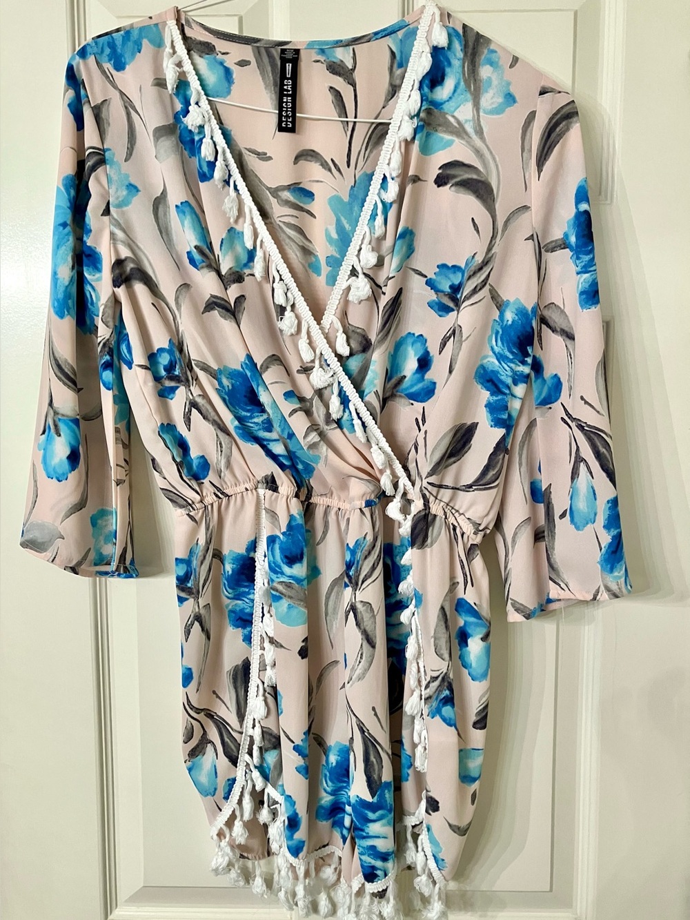 Design Lab Floral Romper